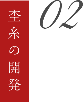 02 杢糸の開発